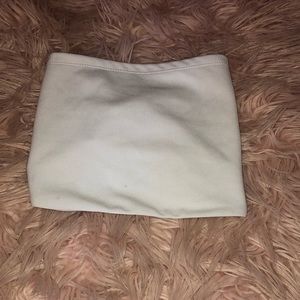 white tube top